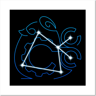 Automaton Constellation Posters and Art